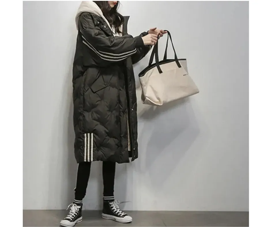 Alice - Quilted Long Jacket