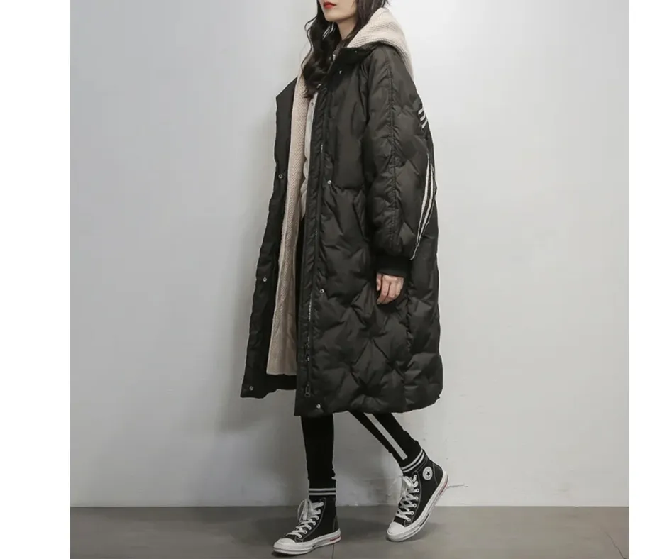 Alice - Quilted Long Jacket