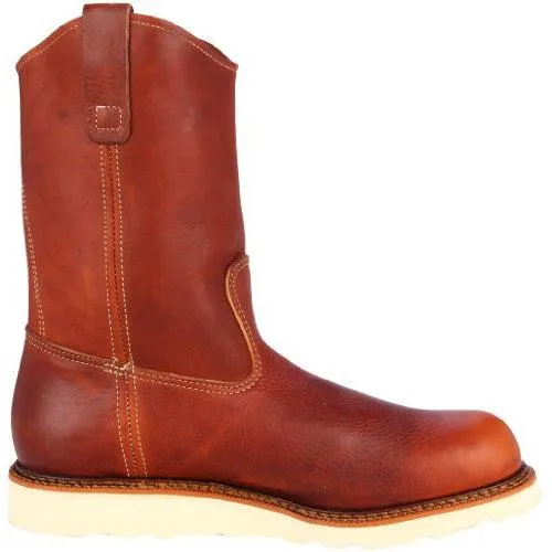 American Heritage 11" Tobacco Pull-On Wellington Maxwear Wedge