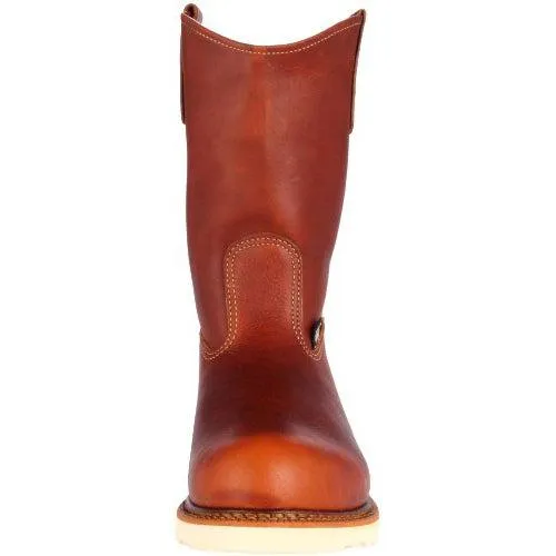 American Heritage 11" Tobacco Pull-On Wellington Maxwear Wedge