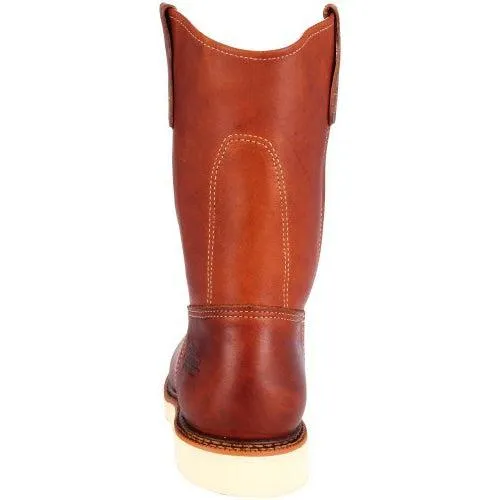 American Heritage 11" Tobacco Pull-On Wellington Maxwear Wedge