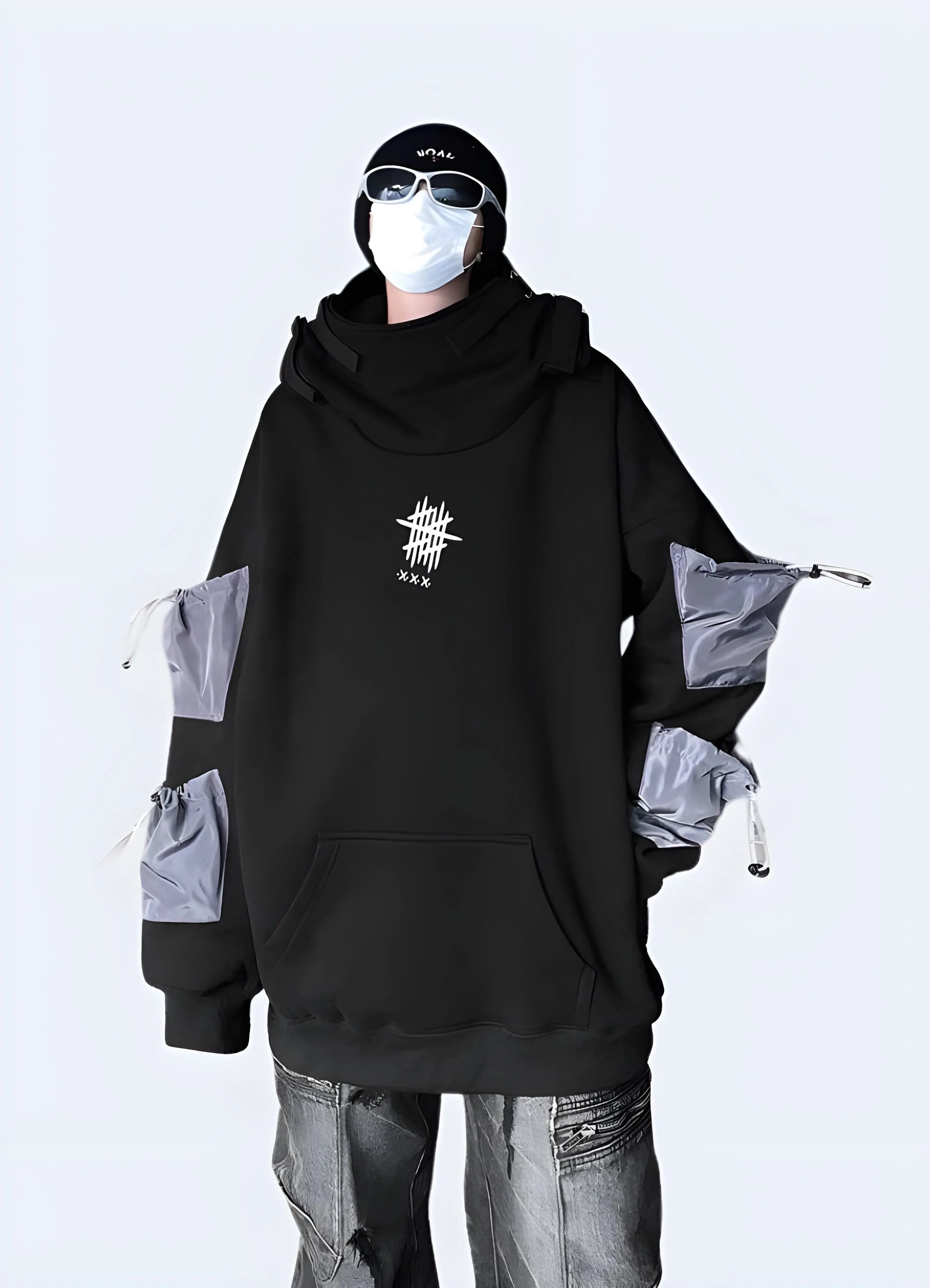 Black Hoodie Streetwear