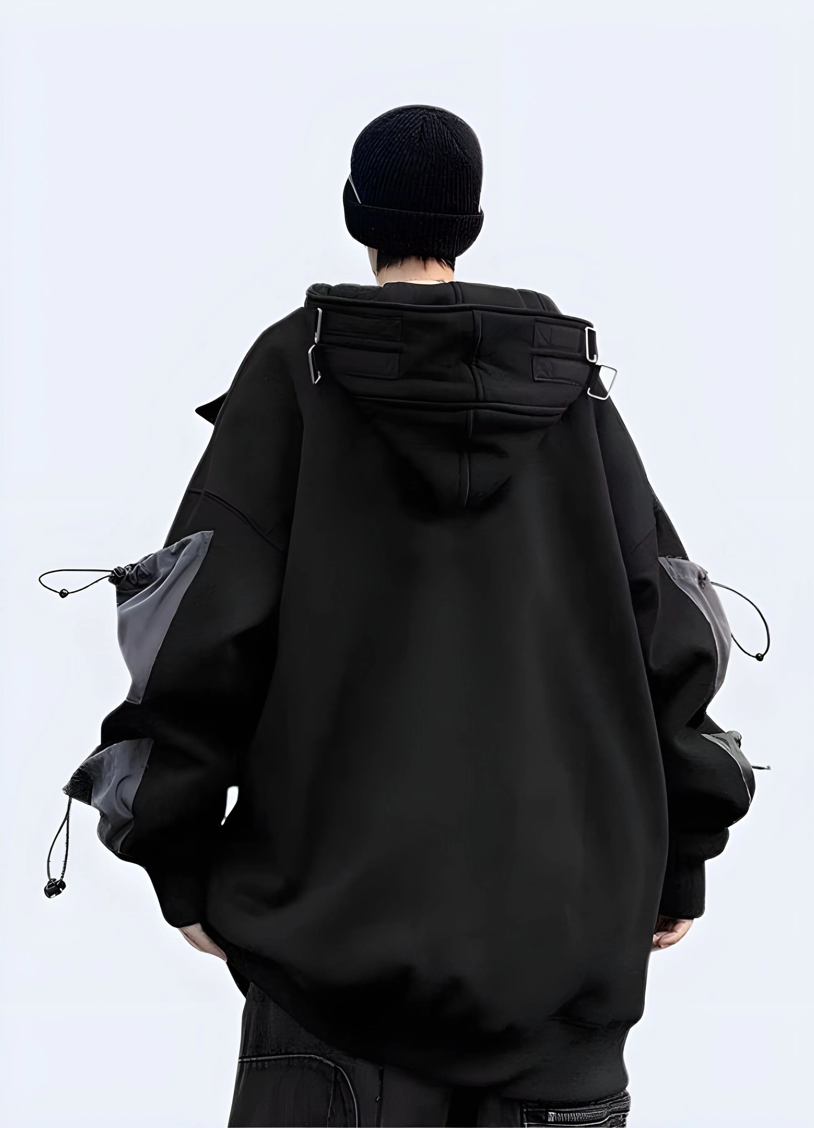 Black Hoodie Streetwear