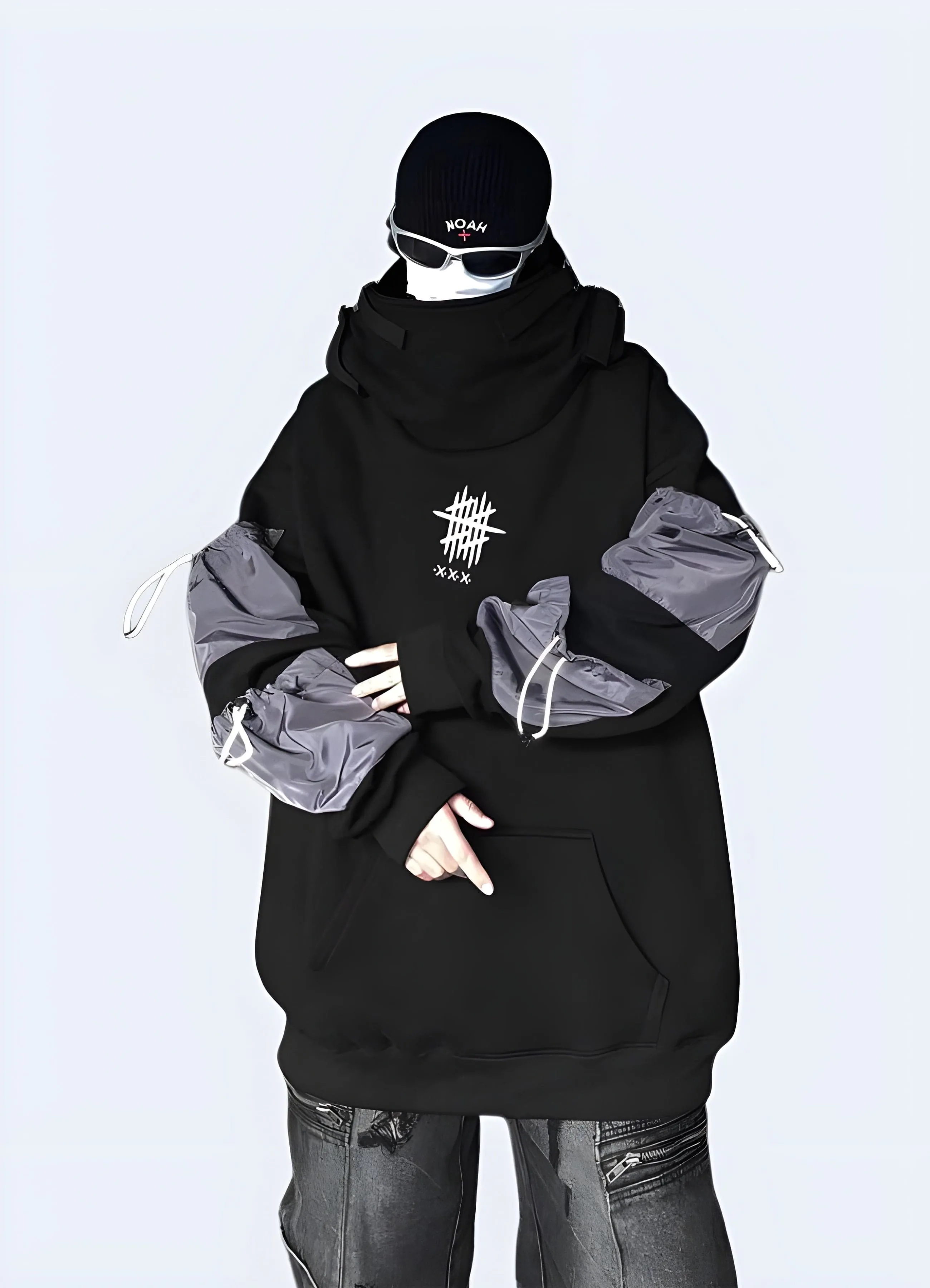 Black Hoodie Streetwear