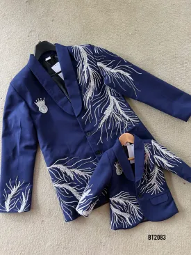 BT2083 Royal Blue Dad-Son Party Duo ✨👔