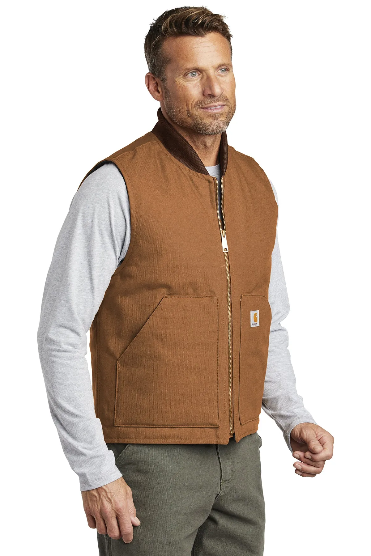 CARHARTT DUCK VEST ARCTIC QUILT LINED CARHARTT