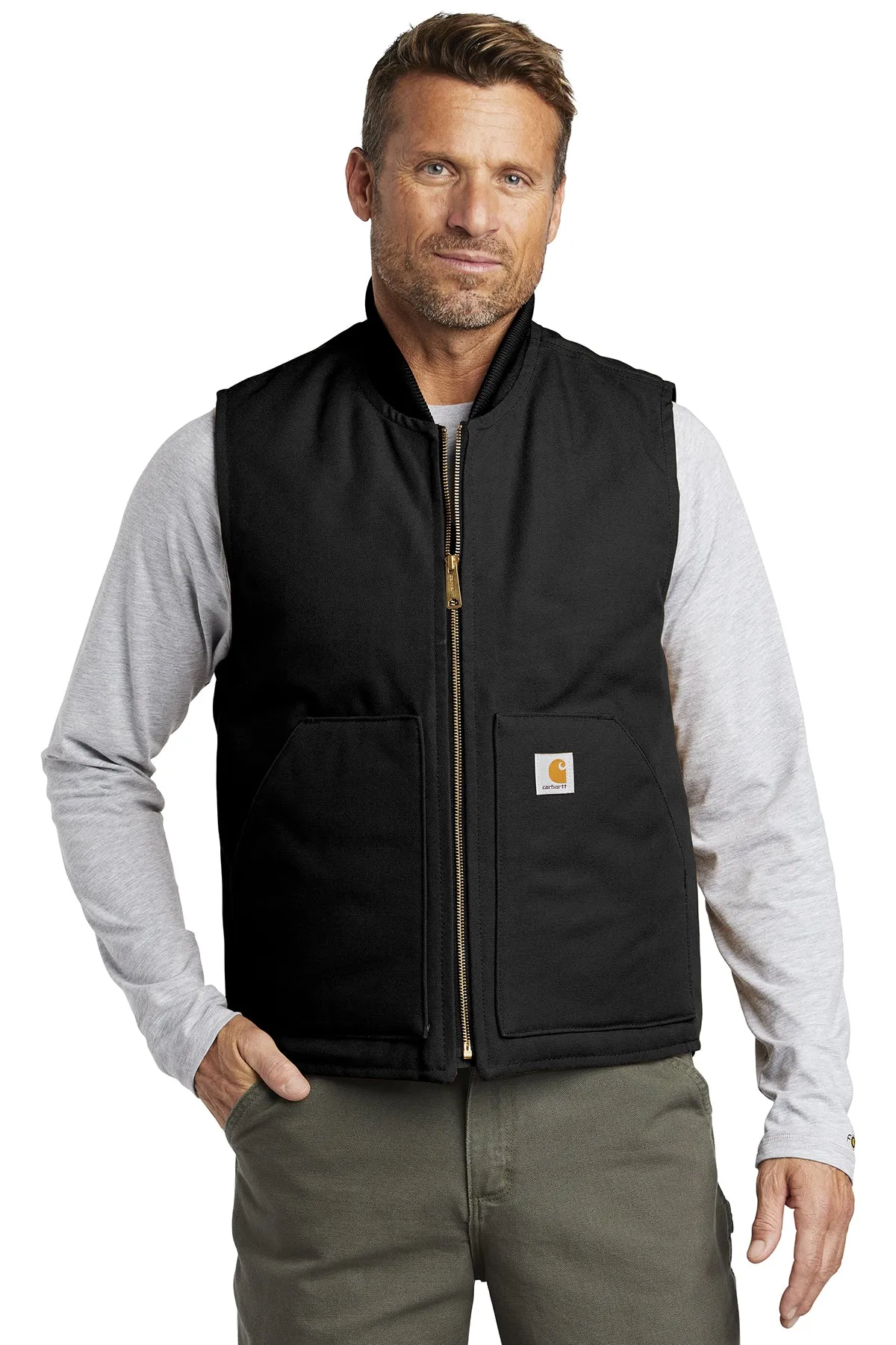CARHARTT DUCK VEST ARCTIC QUILT LINED CARHARTT