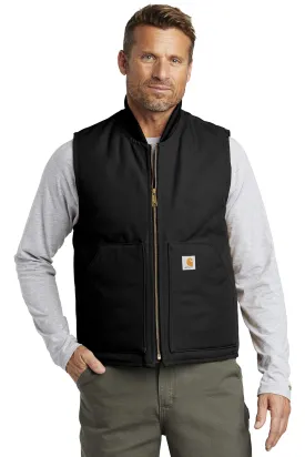 CARHARTT DUCK VEST ARCTIC QUILT LINED CARHARTT