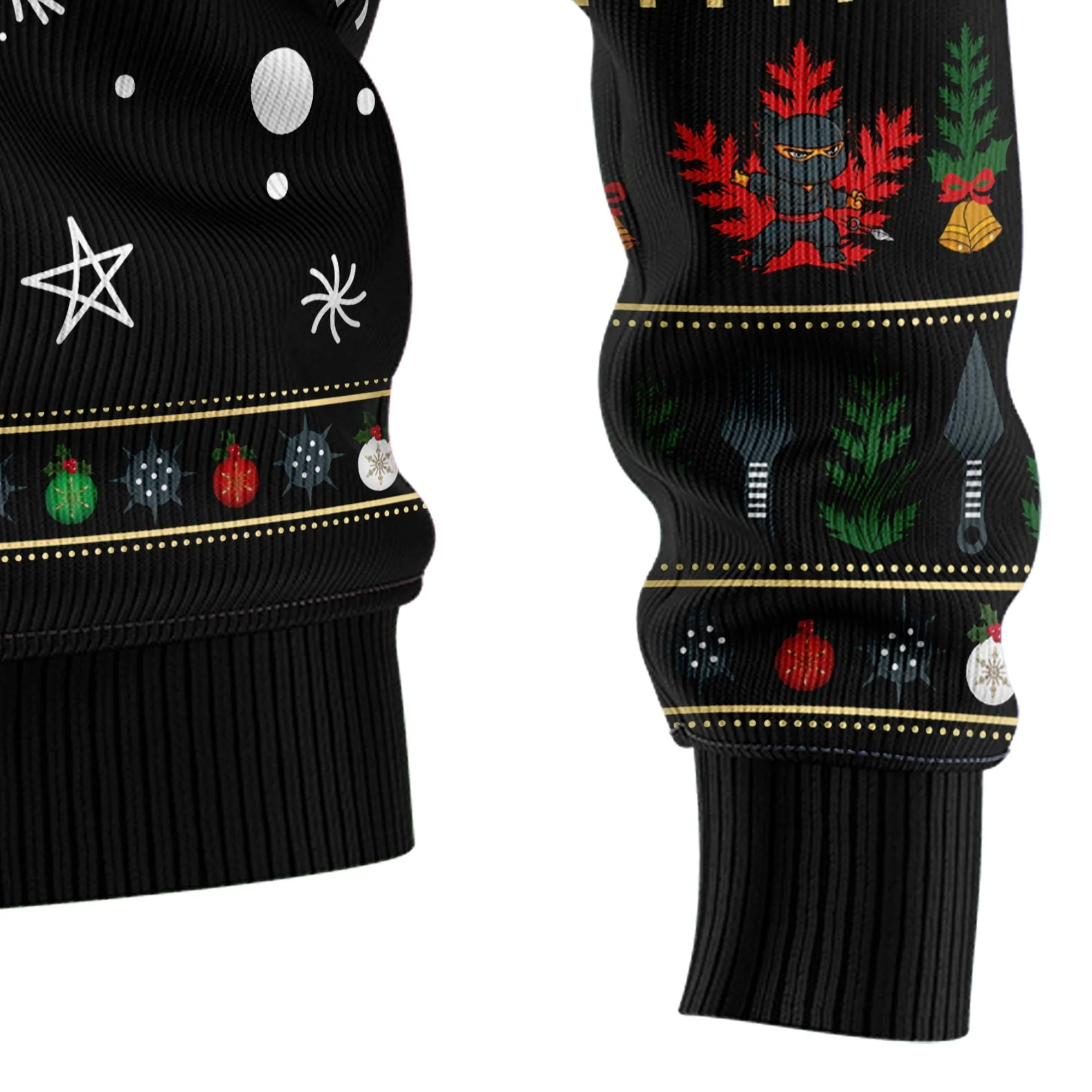 Christmas Sweater JulesRoche Graphic Print Cozy Winter Knit