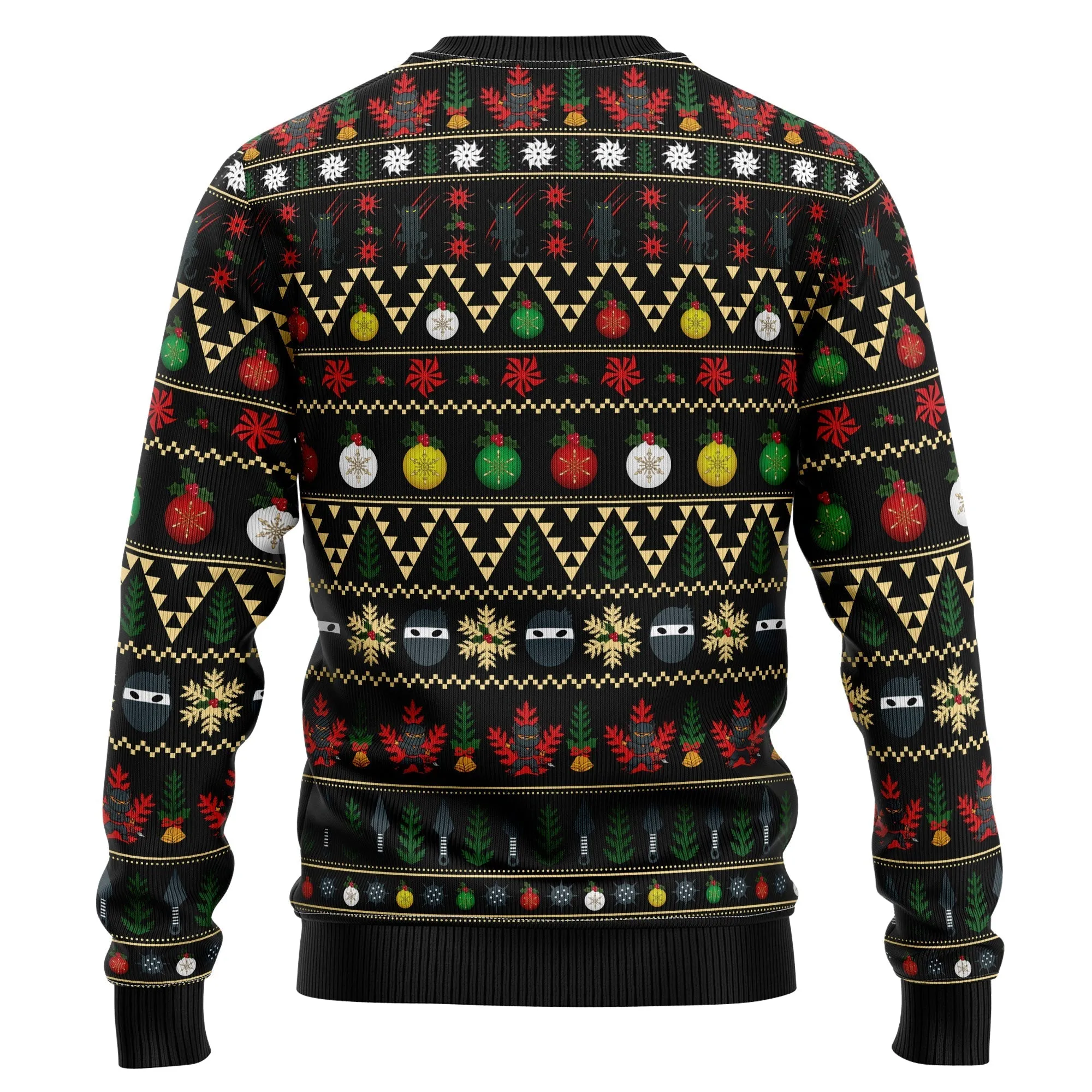 Christmas Sweater JulesRoche Graphic Print Cozy Winter Knit