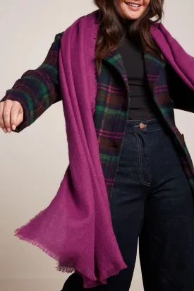 Crush Scarf - Fuchsia