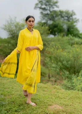 Daffodil Kurta Set with Dupatta