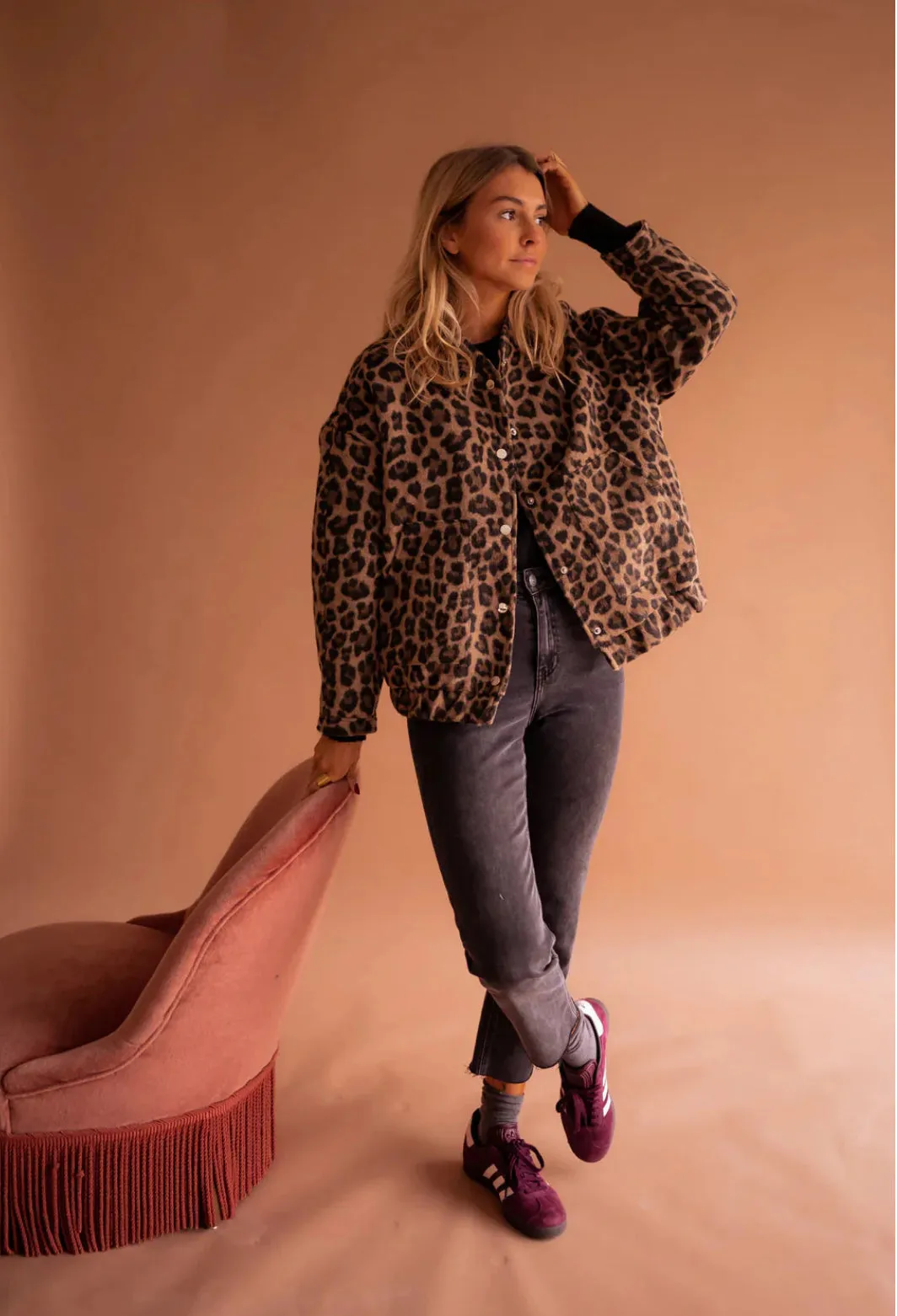 DANIELA  | LEOPARD JACKET
