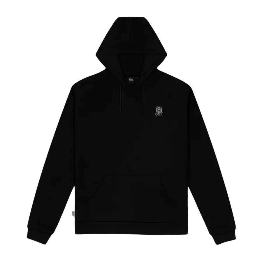 Dolly Noire felpa con cappuccio Riflettente X-Calibur sw481-gq-01 nero