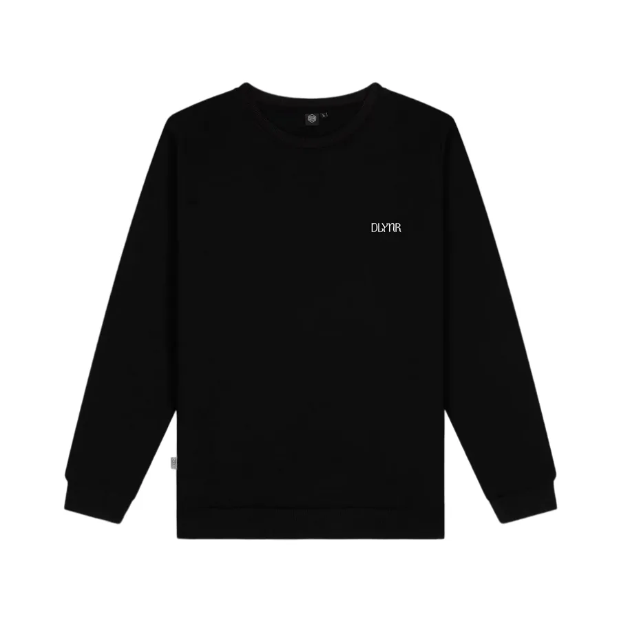 Dolly Noire felpa girocollo Astronomicum sw482-gr-01 nero