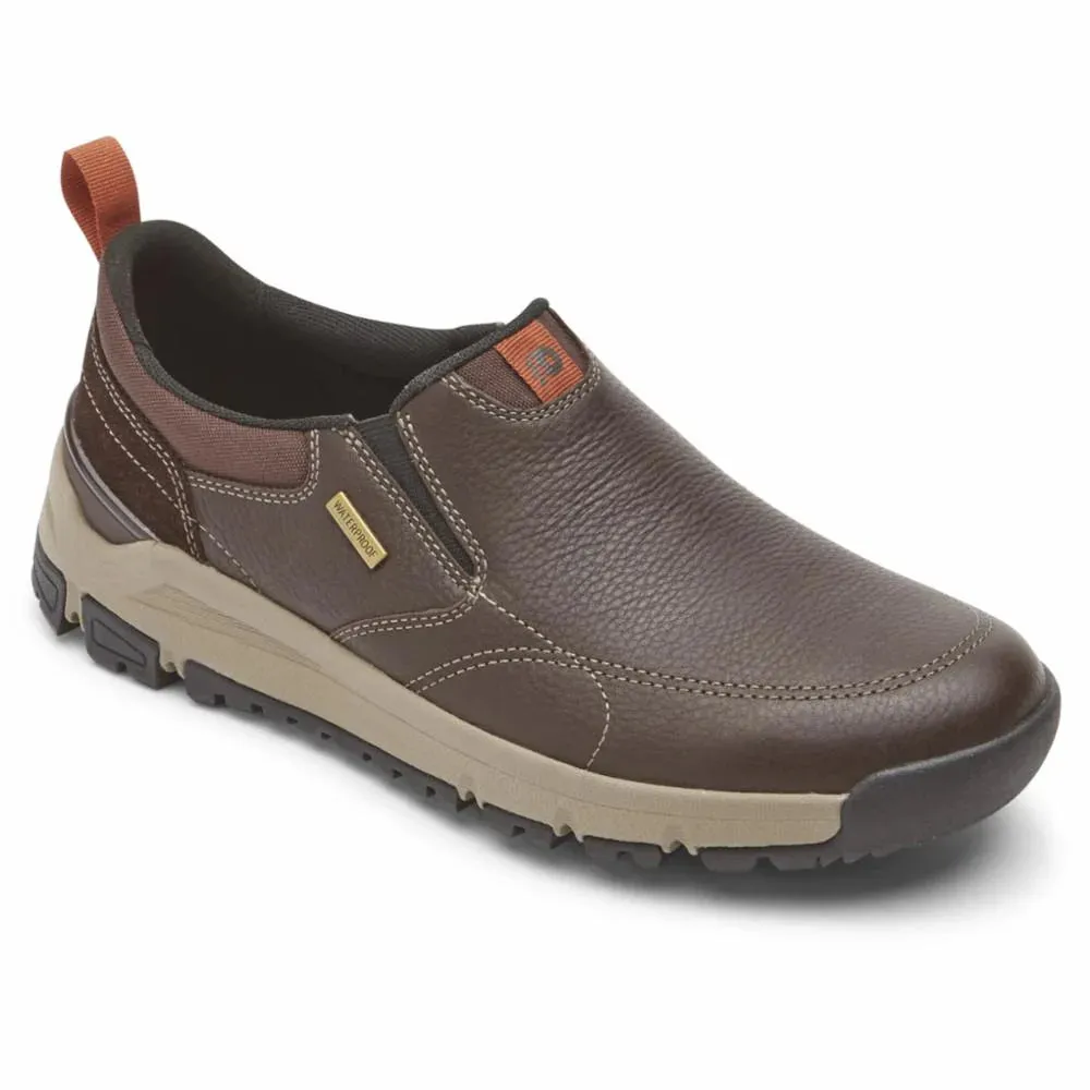 Dunham Men's Glastonbury Slip-on Dark Brown