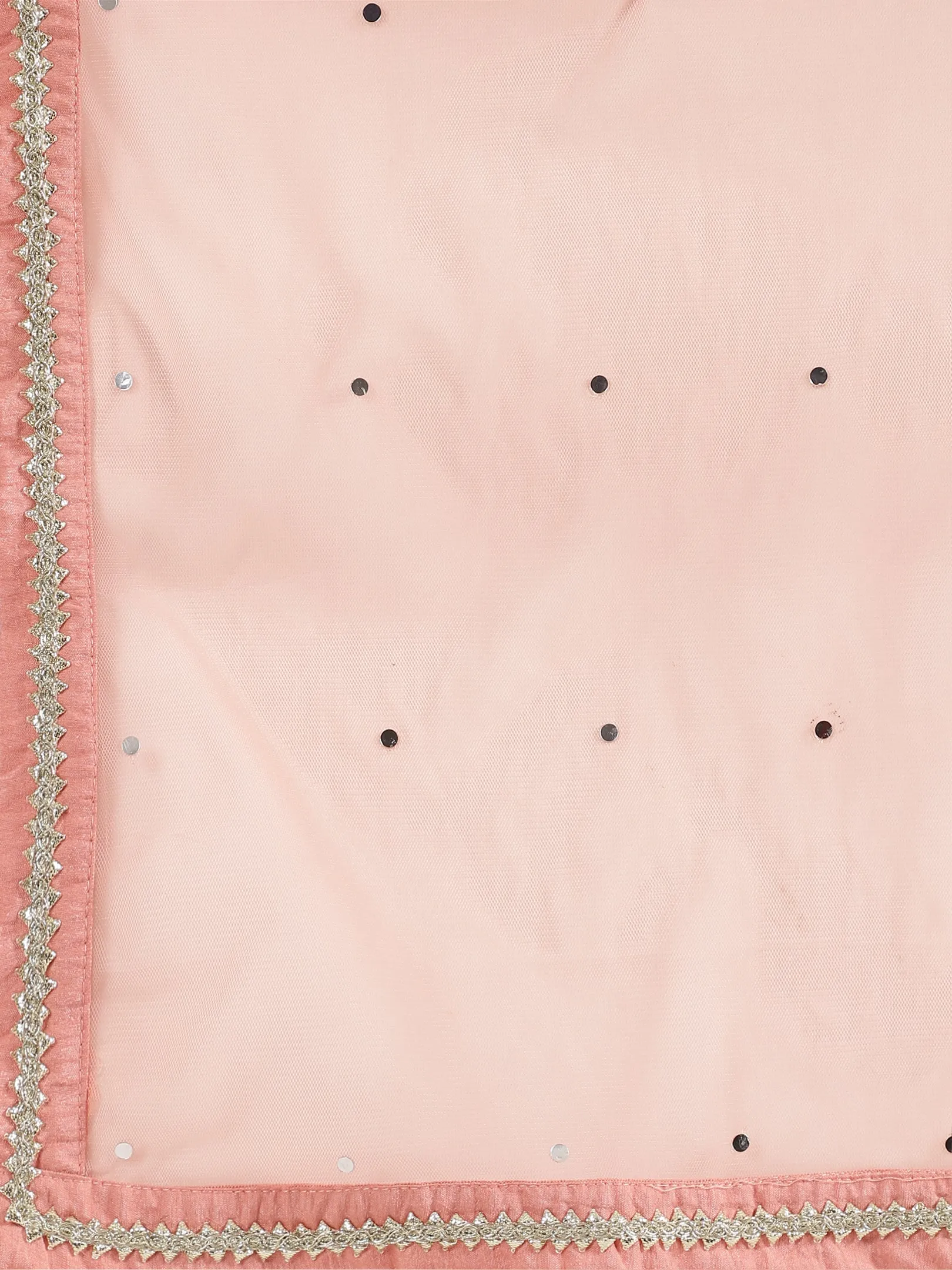 Elegant Peach Embroidered Anarkali Suit