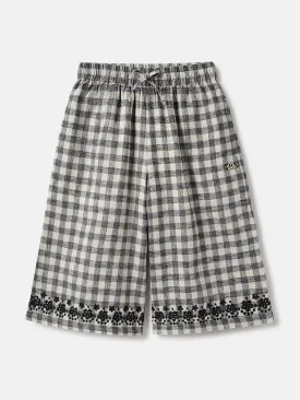 Elle Kids Black Wide Leg Trouser