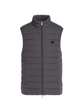 Emporio Armani Down Gilet: DARK GREY