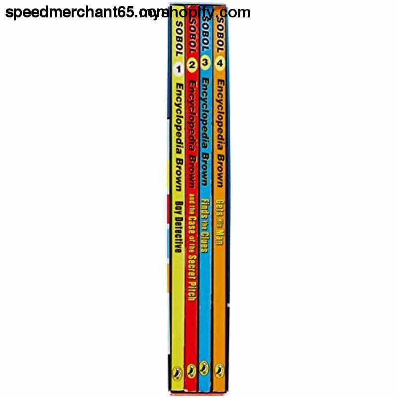 Encyclopedia Brown Box Set (4 Books)