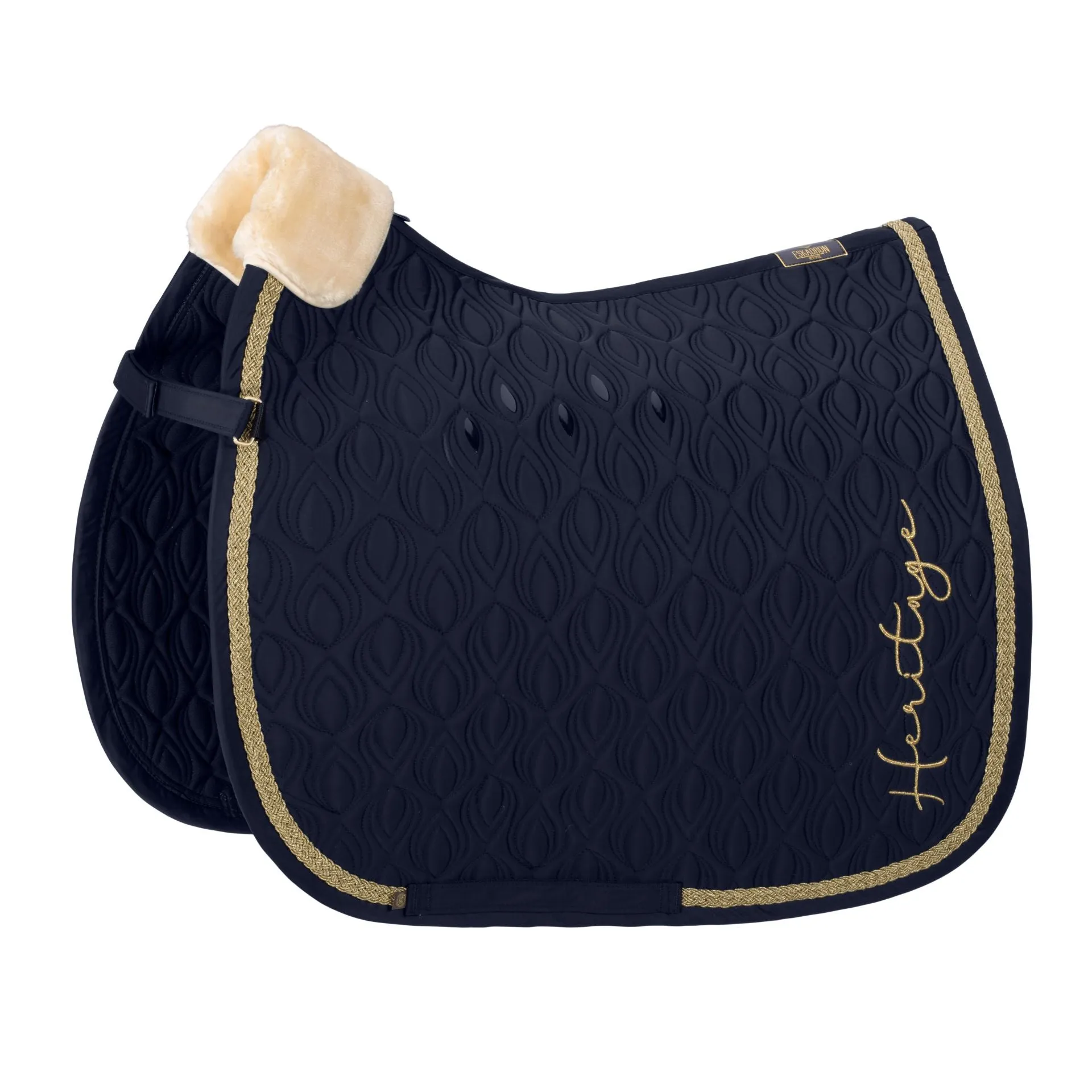 Eskadron Heritage Glossy Peacock Saddle Pad