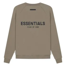 ESSENTIAL FOG CREWNECK TAUPE 2021