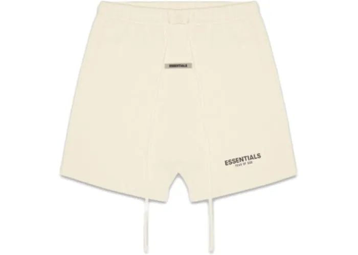 ESSENTIALS FOG 3D SWEAT SHORTS CREAM