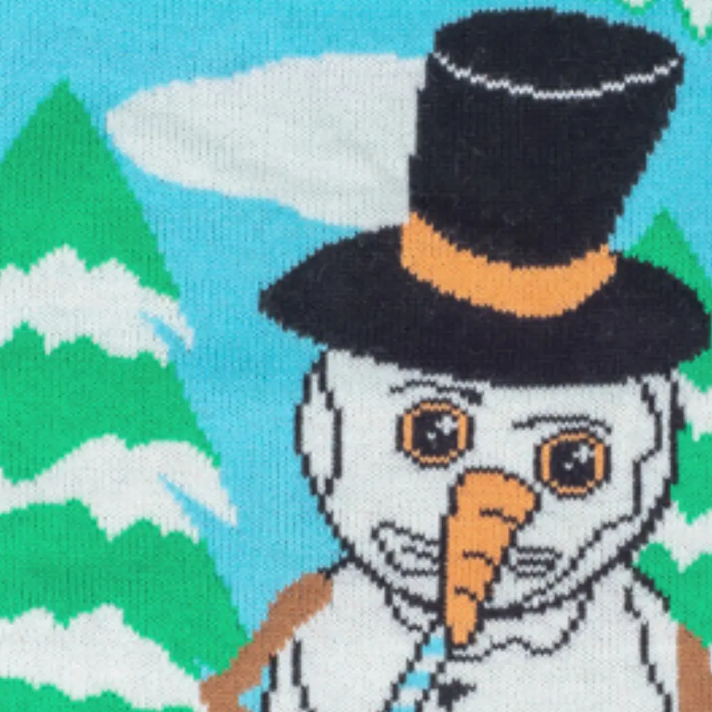Frosty the Blowman Ugly Christmas Sweater JulesRoche Fun & Hideous