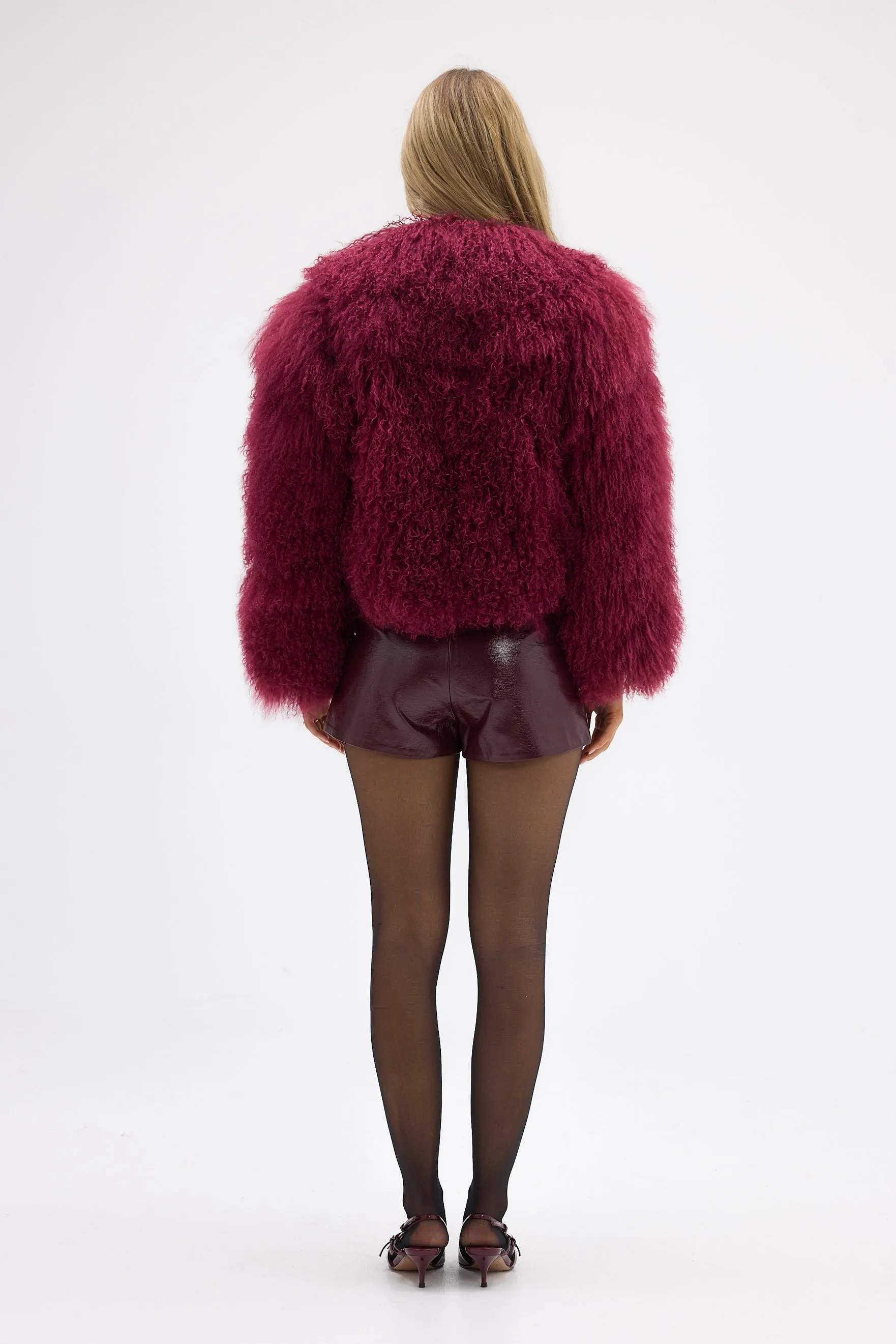 Georgina Jacket - Cherry