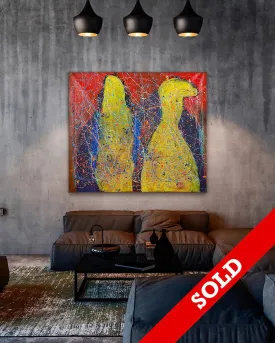 Ghosts of the Plague - Original Painting - SOLD
