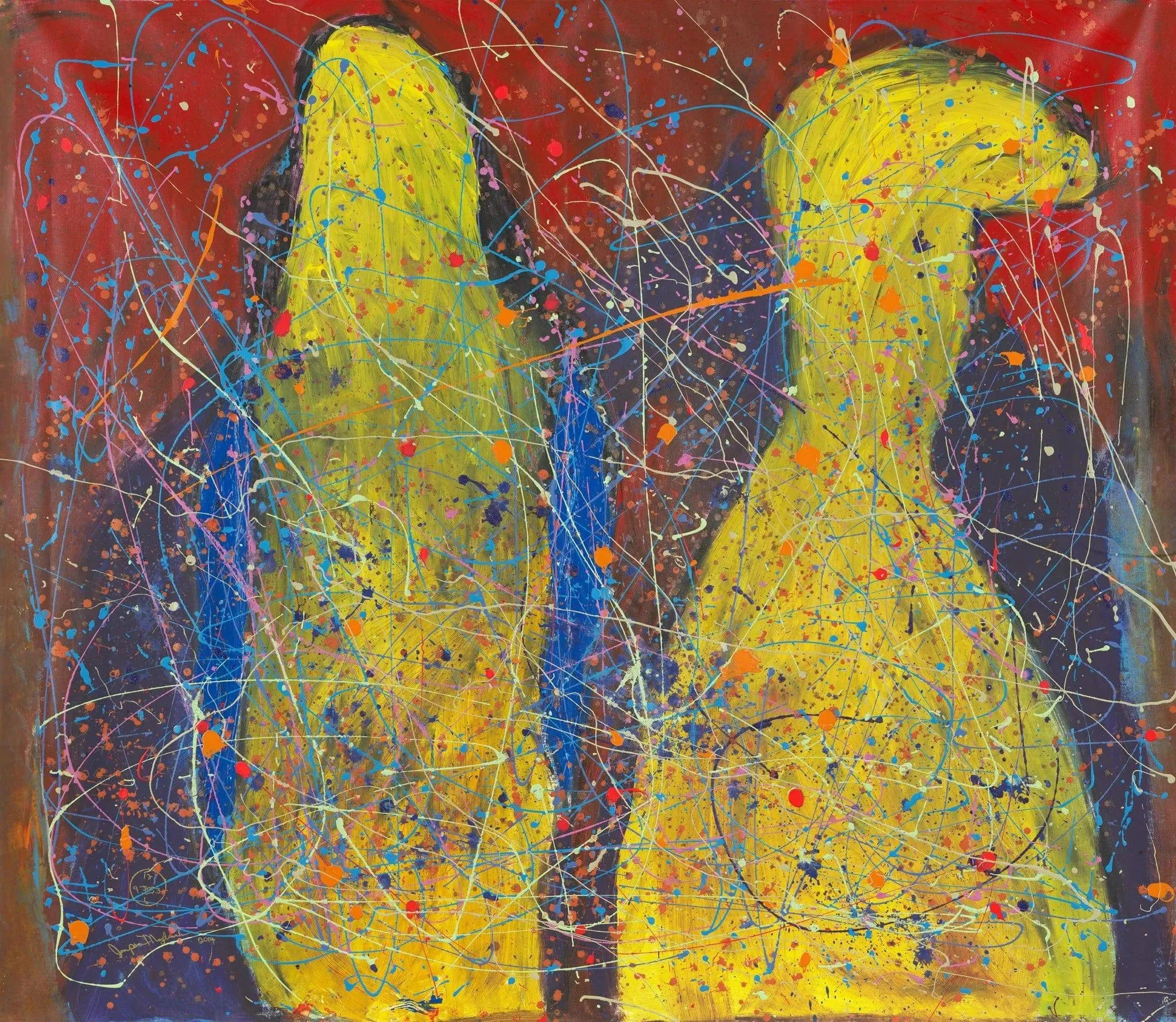 Ghosts of the Plague - Original Painting - SOLD