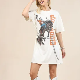 Giddy Up T-shirt Dress