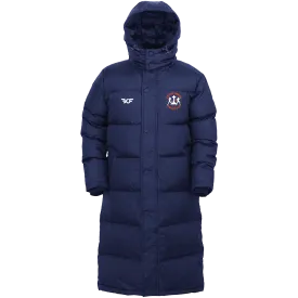Grange Fermoy Athletics: 3/4 Length Full Padded Jacket Navy