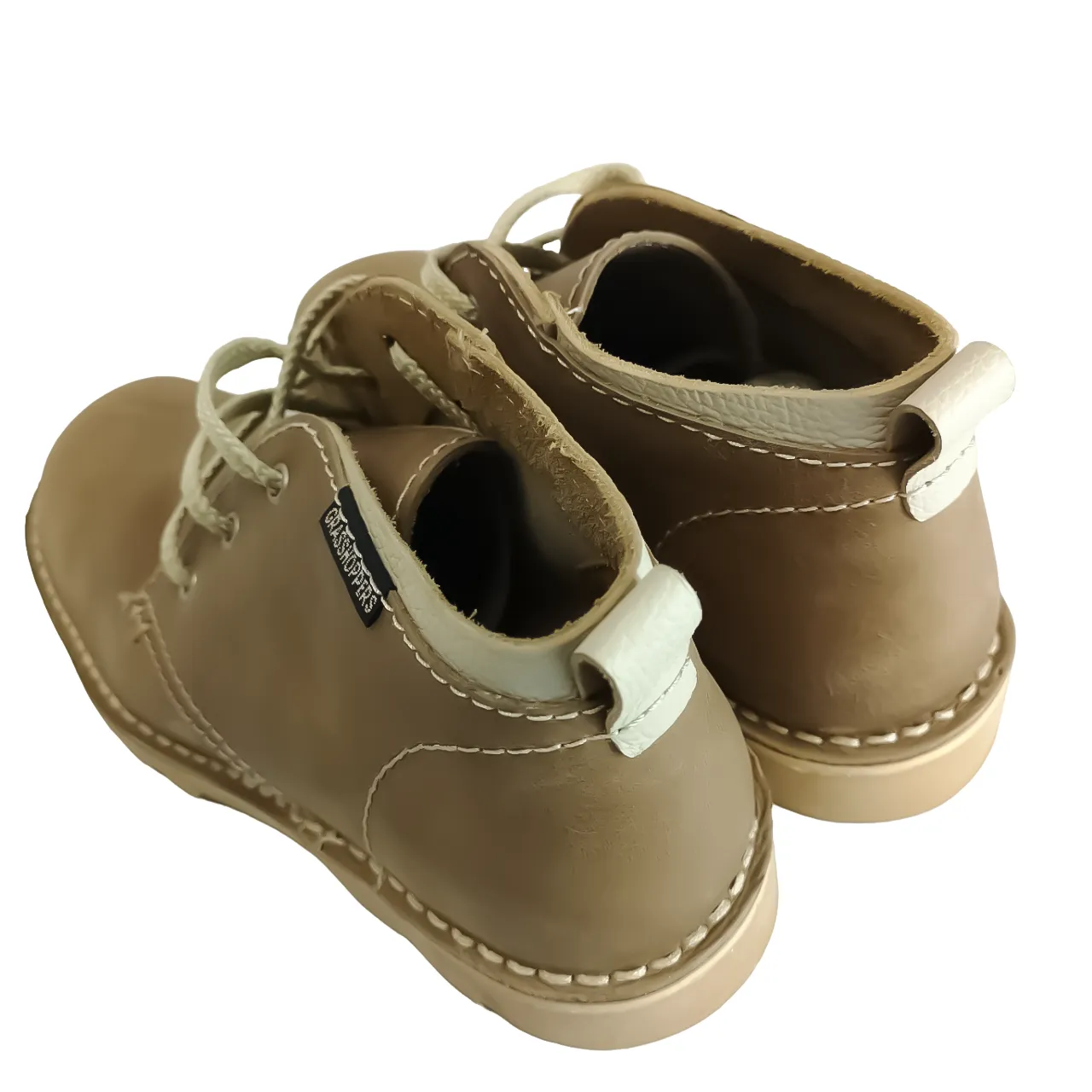 Grasshopper Leather Saddle Light Tan  Boot