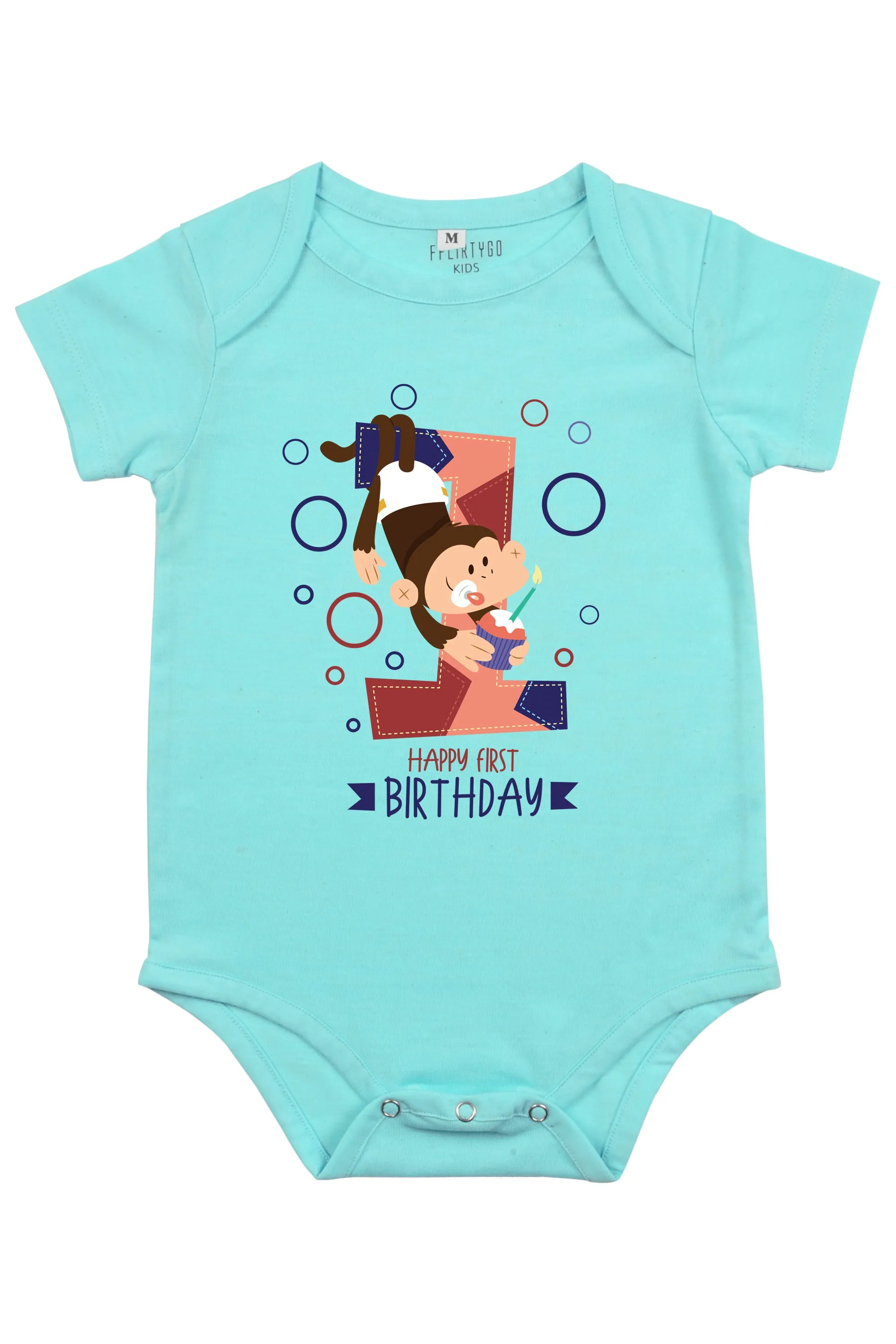 Happy 1st Birthday Baby Romper | Onesies
