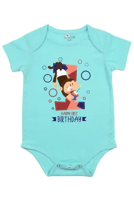 Happy 1st Birthday Baby Romper | Onesies