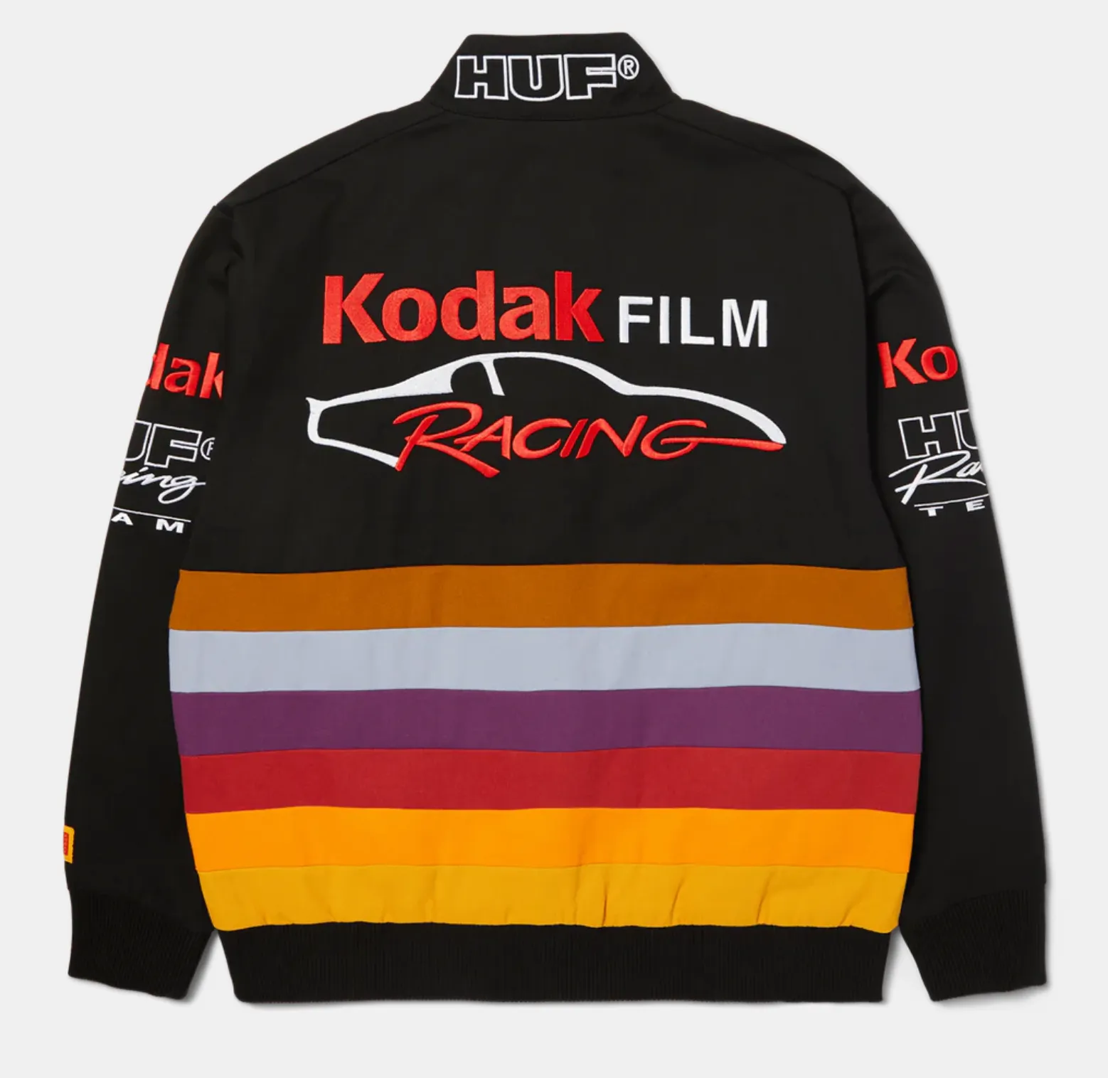 HUF Pole Position Racing Jacket (Black)