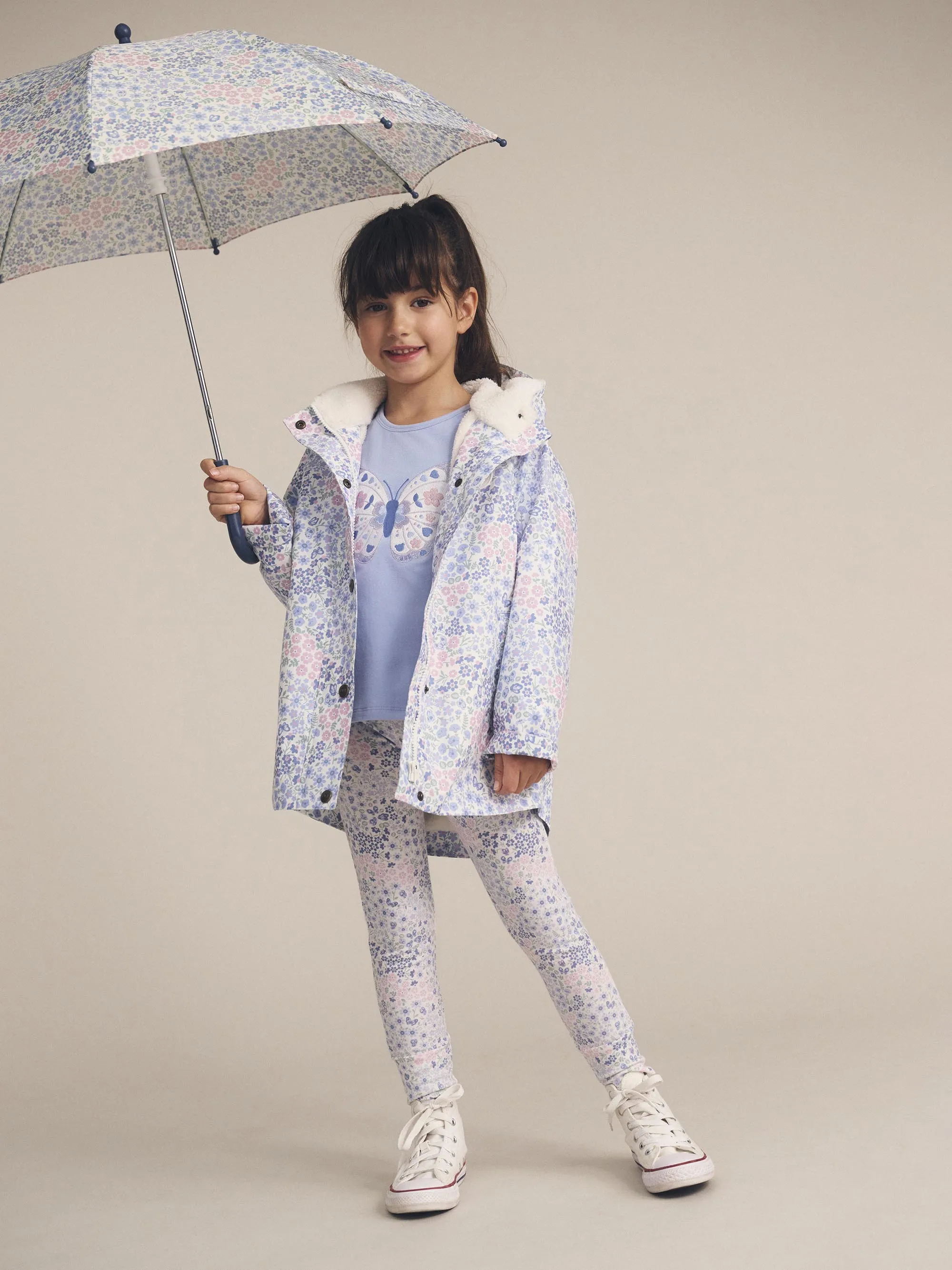 Huxbaby Flower Garden Raincoat