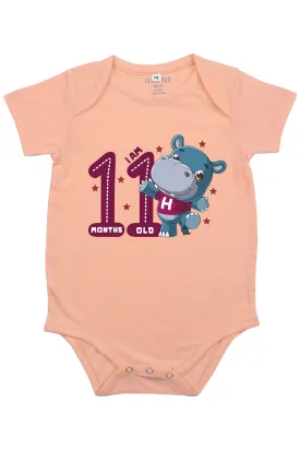 I Am 11 Months Old Romper Baby Romper | Onesies