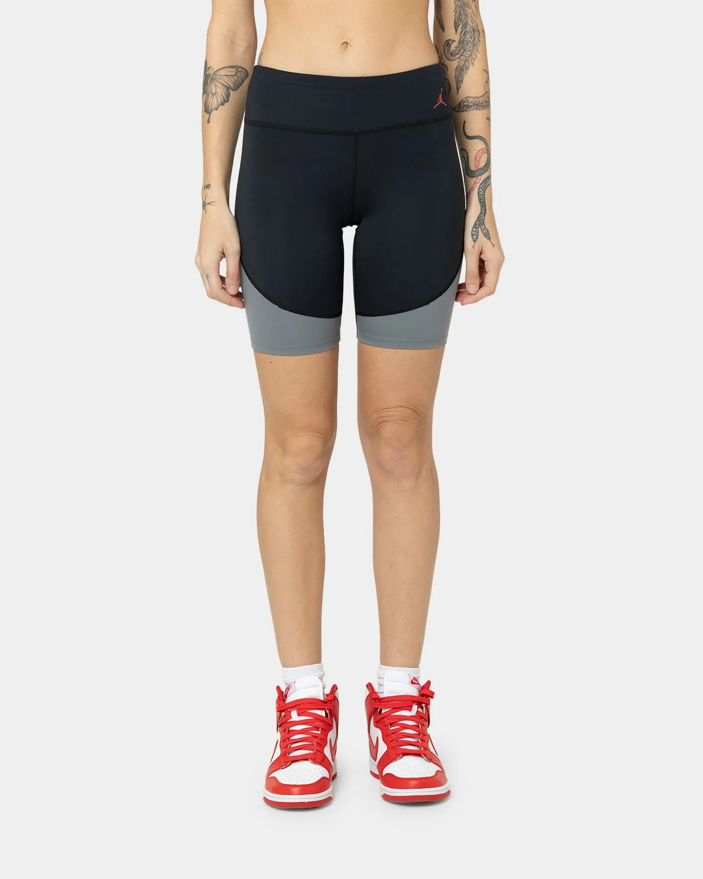 Jordan Women's Heritage Leg Shorts Black/Smoke Grey