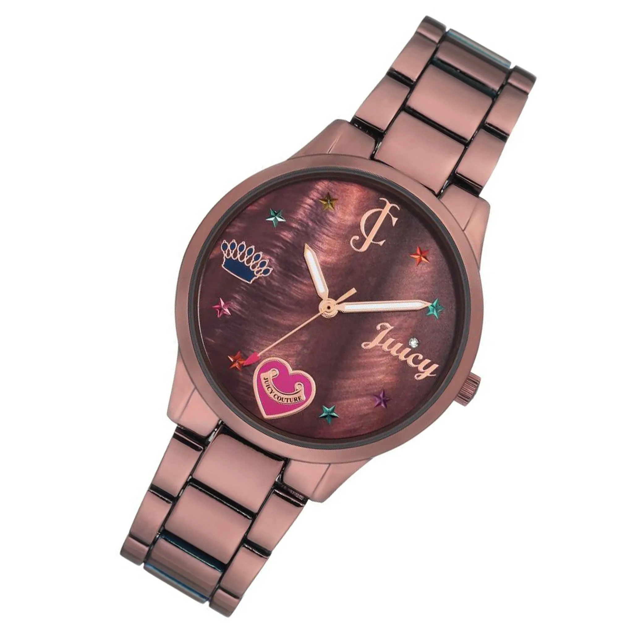 Juicy Couture Brown Steel Women's Watch - JC1017BMBN