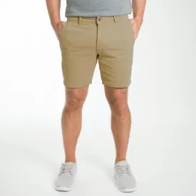 Khaki Lightweight Stretch Chino Short