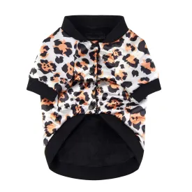 Leopard Print Satin Jacket | PetPals®