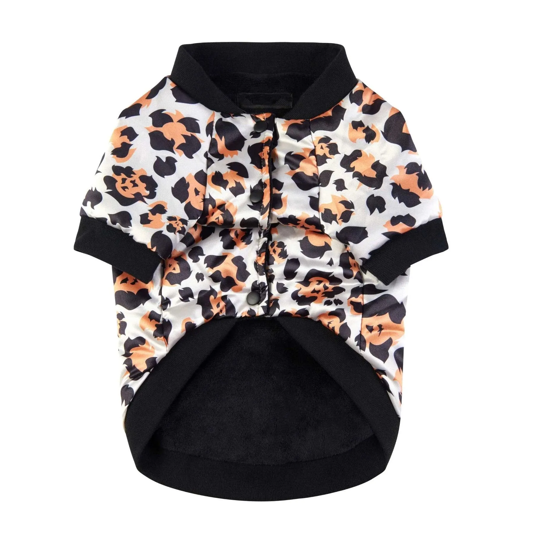 Leopard Print Satin Jacket | PetPals®