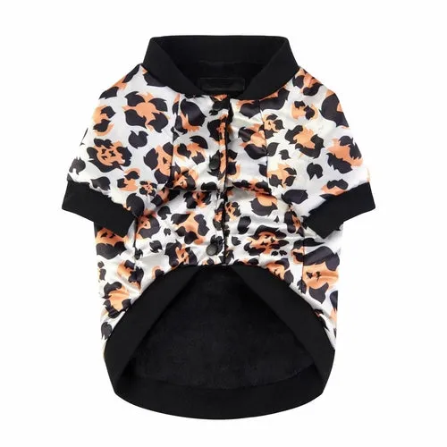 Leopard Print Satin Jacket | PetPals®