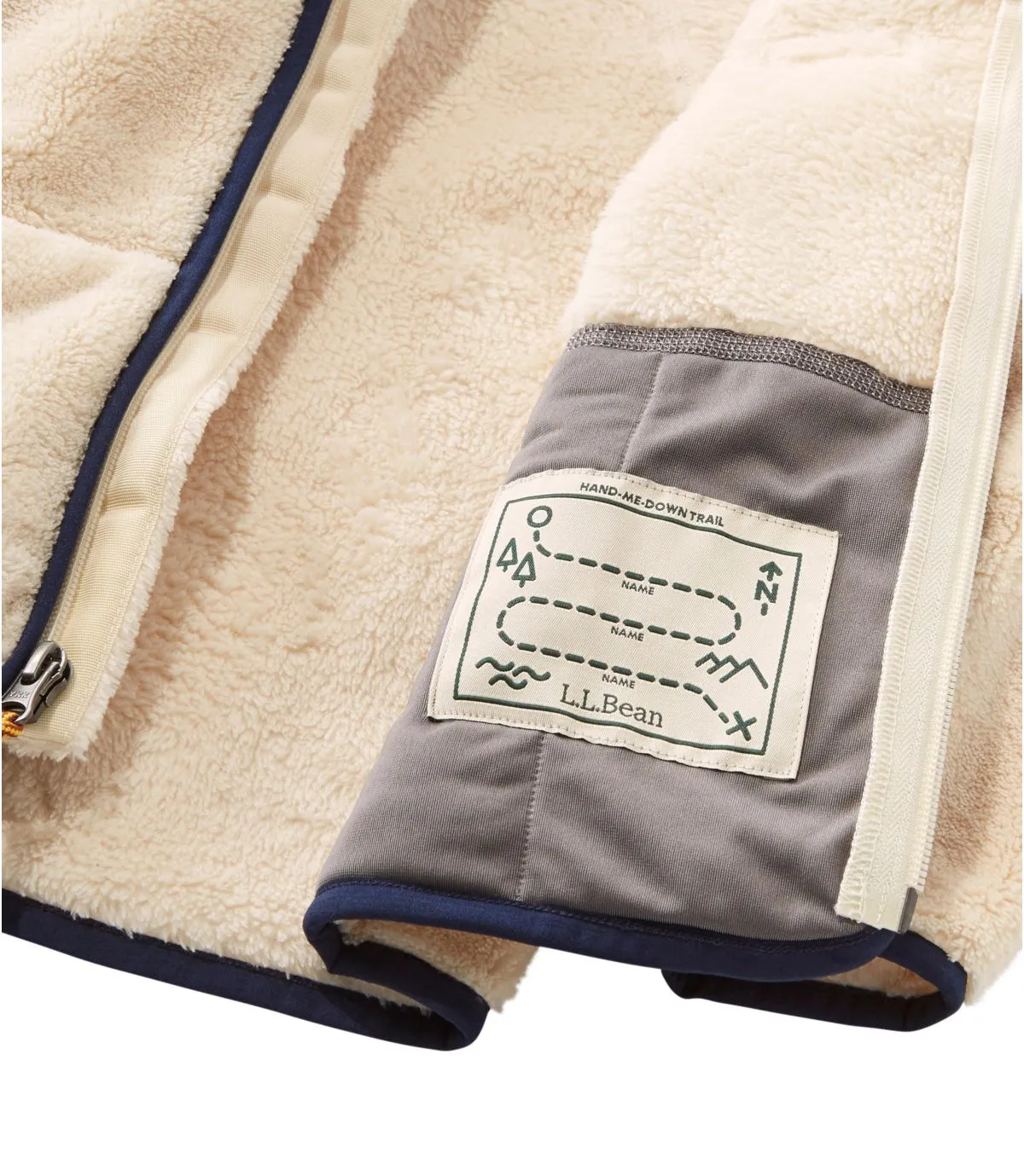 L.L. Bean Toddlers' Hi-Pile Fleece Jacket