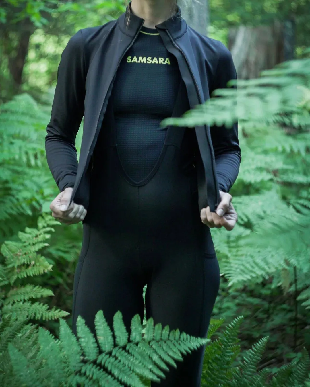 Long-Sleeve Thermal Base Layer - Black/Zinnia