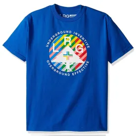 LRG Colors United T-shirt Royal