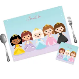 Mat Coaster Set -  Princess