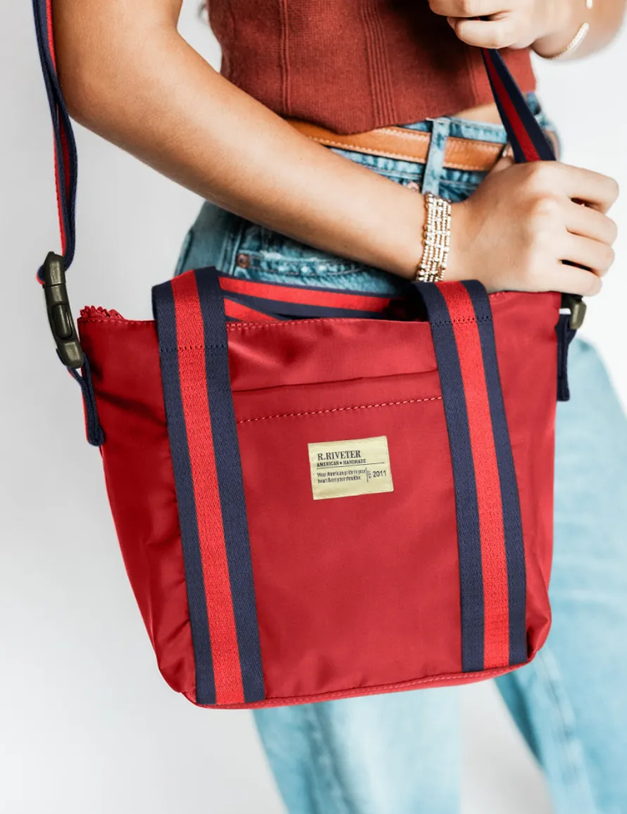 Mattie | Victory Red Nylon- American Heritage Collection